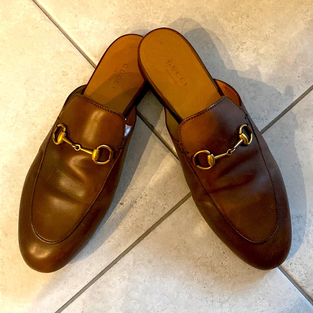 Gucci Princeton loafers - brown